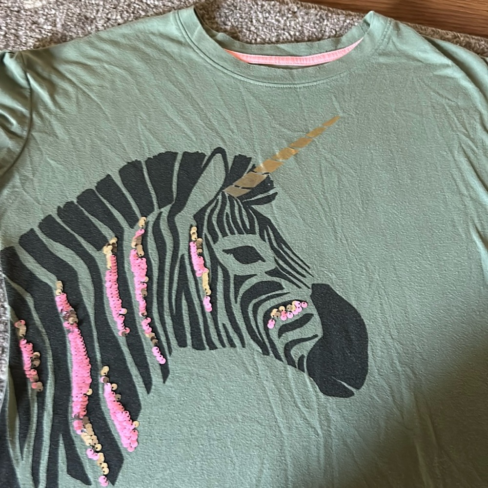 Cute zebra shirt